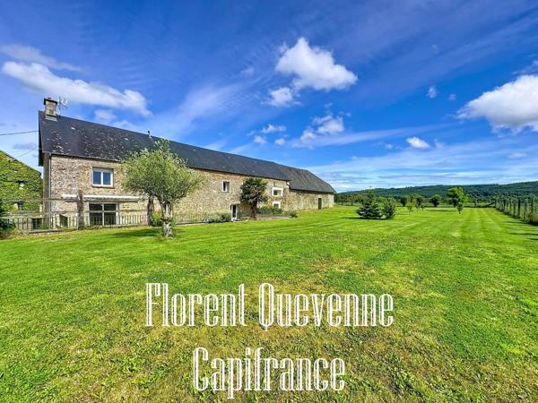 Maison en pierre + dépendances + terrain de 3120m²