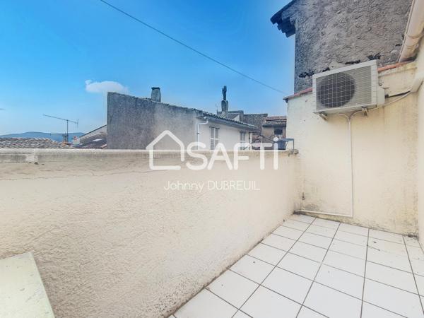 PIGNANS - MAISON DE VILLE T4 70M2 AVEC TERRASSE, GARAGE DE 35M2