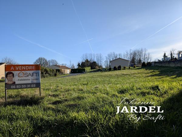 TERRAIN 1 139 M² VIABILISE - SANS ABF - ASSAINISSEMENT COLLECTIF