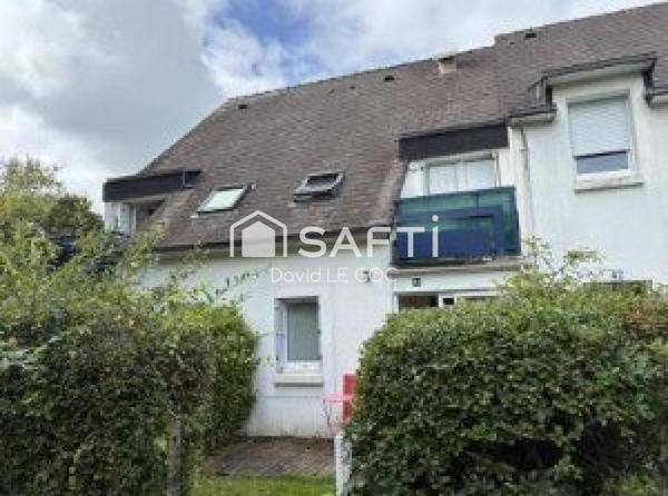 Concarneau plages à 200 m, chambre séparée, place de parking, jardin privatif