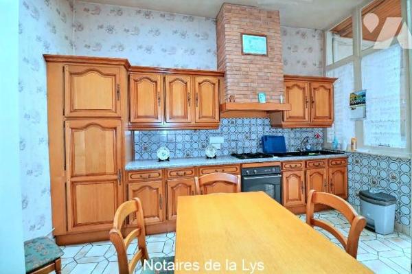 Maison à Vendre à Armentières (59280) dans le Nord (59)

Située en centre ville, maison des a...