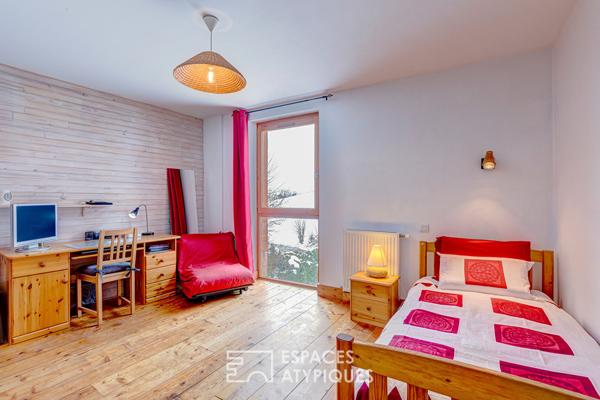 Ancienne grange à tabac rénovée avec jardin et source