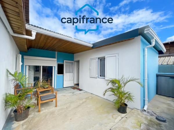 À Saint-André – Charmante maison de plain-pied T4 avec dépendance à louer non meublé