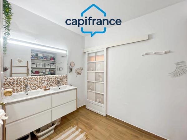 À Saint-André – Charmante maison de plain-pied T4 avec dépendance à louer non meublé