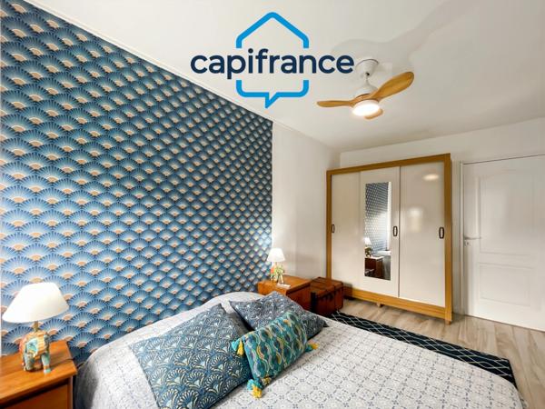 À Saint-André – Charmante maison de plain-pied T4 avec dépendance à louer non meublé