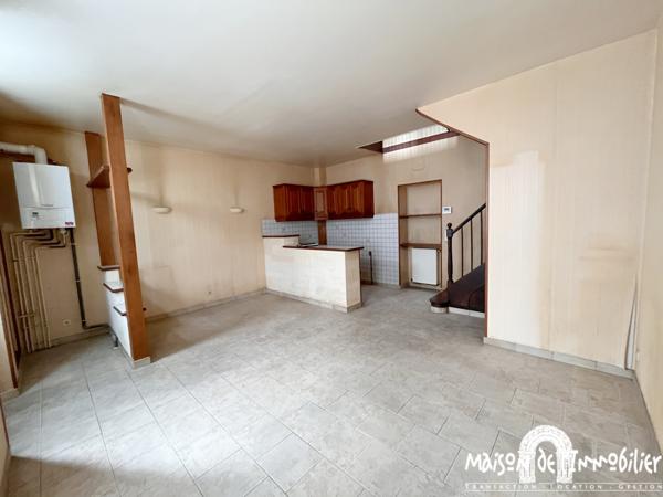 Vente Maison de ville - 3 pièces avec cave – 51m² - Centre-ville de COGNAC (Charente)