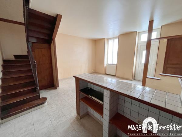 Vente Maison de ville - 3 pièces avec cave – 51m² - Centre-ville de COGNAC (Charente)