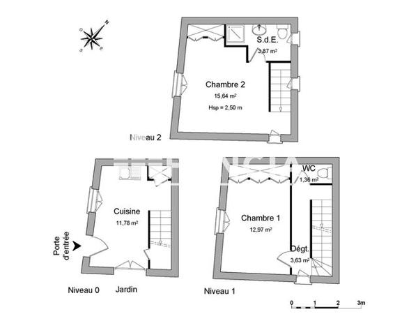 Location Maison 2 pièces 49.25 m² - 29 RUE DE LA CARADONE Barbentane 13570