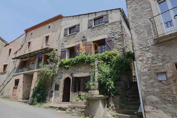 Maison de village en pierre - 95m2 - 4 chambres - Terrain non attenant