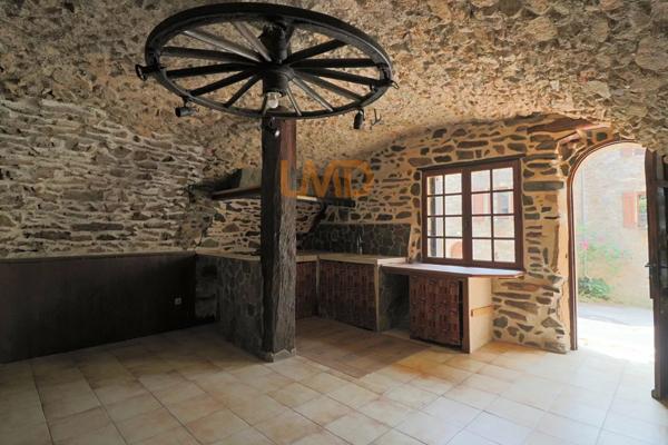 Maison de village en pierre - 95m2 - 4 chambres - Terrain non attenant