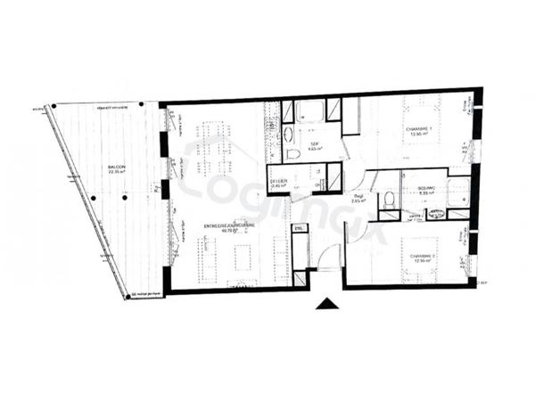 Vente appartement La rochelle, 83m² 3 pièces 450 000€ avec terrasse