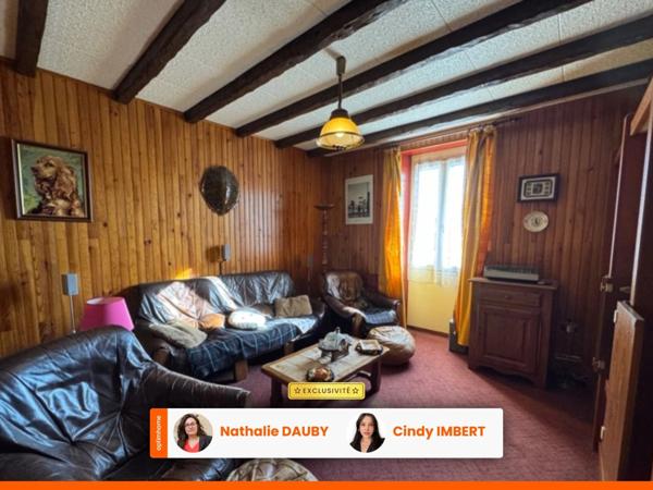 Ancien commerce avec partie habitation, grands volumes à réinventer entièrement (170m², 8 pièces)