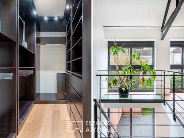 Loft en duplex avec terrasse et jardin