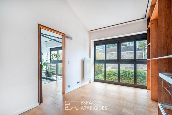 Loft en duplex avec terrasse et jardin