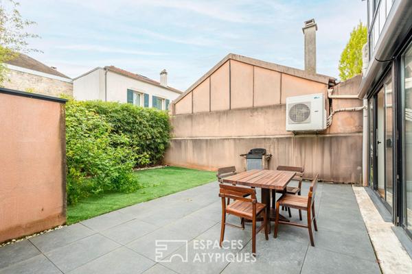 Loft en duplex avec terrasse et jardin