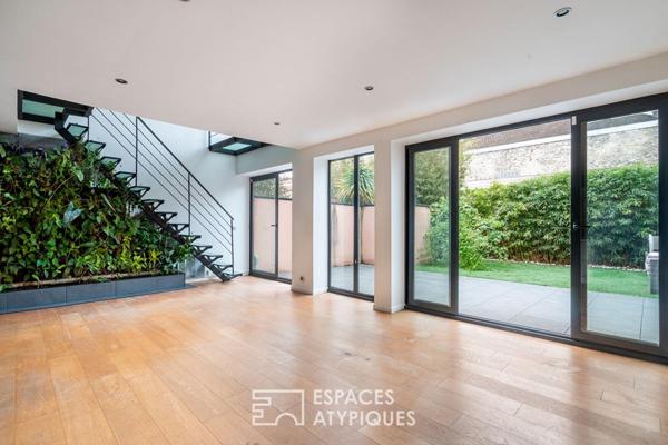 Loft en duplex avec terrasse et jardin