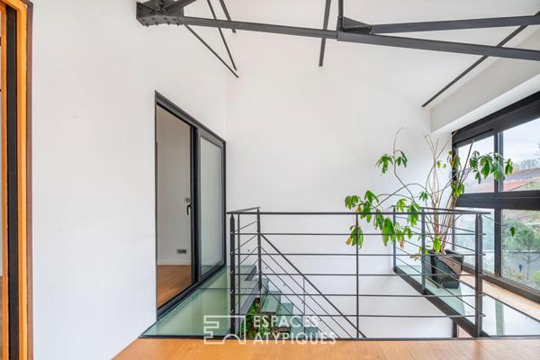 Loft en duplex avec terrasse et jardin