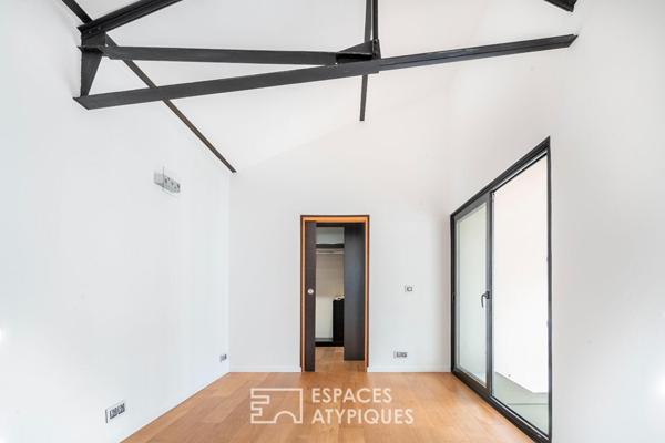 Loft en duplex avec terrasse et jardin