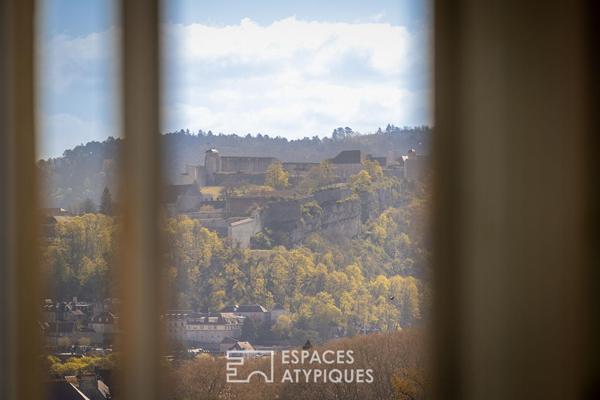 Attique avec sa vue imprenable