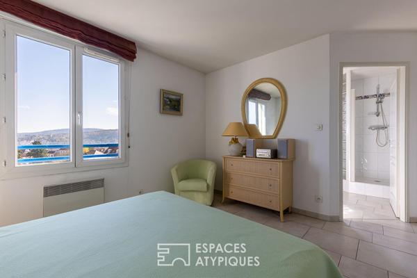 Attique avec sa vue imprenable