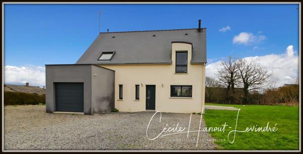 Pontorson (50170) SOUGEAL - Pavillon 2021 de 130 m² - 4 Chbres. Terrain: 1590 m² - DPE: A.