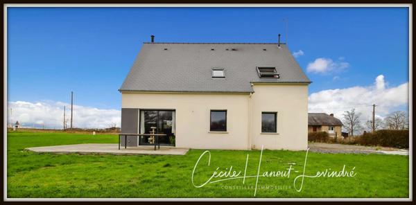 Pontorson (50170) SOUGEAL - Pavillon 2021 de 130 m² - 4 Chbres. Terrain: 1590 m² - DPE: A.