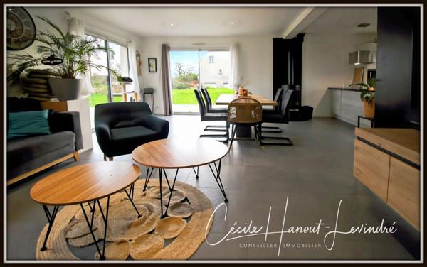 Pontorson (50170) SOUGEAL - Pavillon 2021 de 130 m² - 4 Chbres. Terrain: 1590 m² - DPE: A.