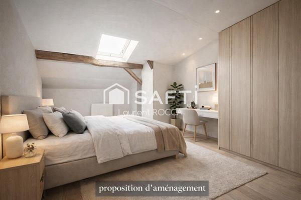 Maison familiale d’environ 110 m² – Beaux volumes, fort potentiel, jardin et garages