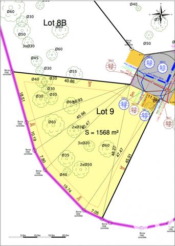 Terrain à vendre 1 567 m² Montauban