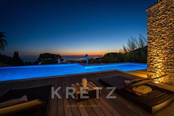 Villa d'exception vue mer