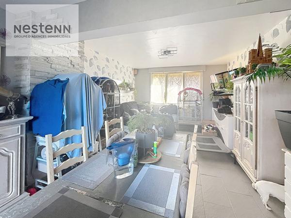 Maison familiale de 90 m2 au calme en impasse - 4 chambres - Jardin - GARAGE située à CALAIS