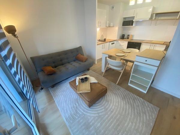 T3 Meublé Rénové entièrement avec Parking Quartier Compans & Amidonniers