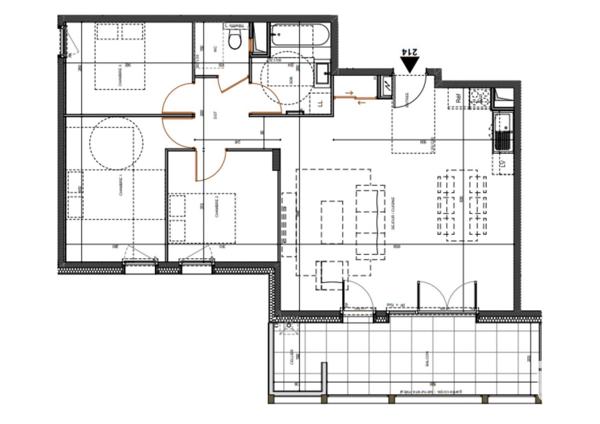 Appartement à vendre 4 pièces 83 m² Annecy