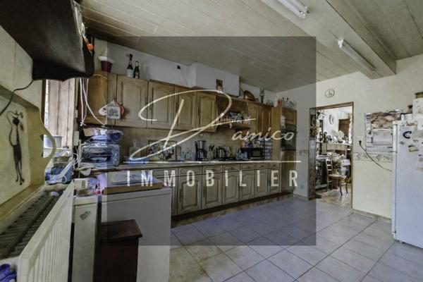 À vendre : grande maison familiale 166 m² avec jardin, garage et dépendance – Lourches