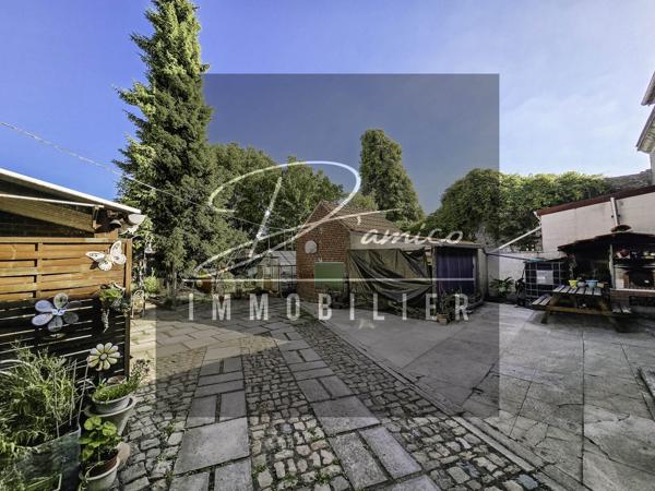 À vendre : grande maison familiale 166 m² avec jardin, garage et dépendance – Lourches