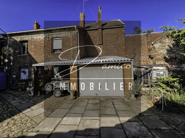 À vendre : grande maison familiale 166 m² avec jardin, garage et dépendance – Lourches