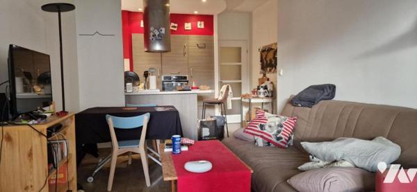 Saint Malo - Clos Cadot - Appartement T2 (44m²) loué - Terrasse (15.5m²) Sud-Ouest - RDC - Parking