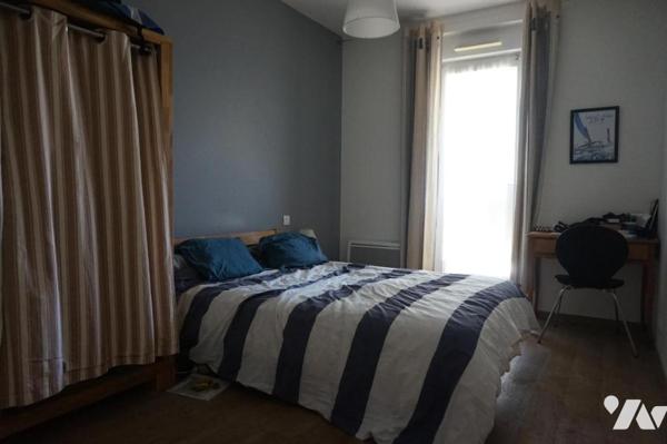 Saint Malo - Clos Cadot - Appartement T2 (44m²) loué - Terrasse (15.5m²) Sud-Ouest - RDC - Parking