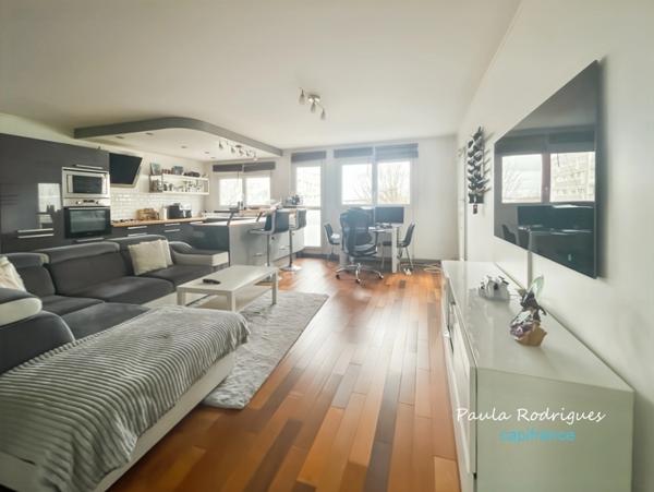 Appartement T3 à vendre, 3 piéces avec balcon, parking, cave à PLAISIR (78)