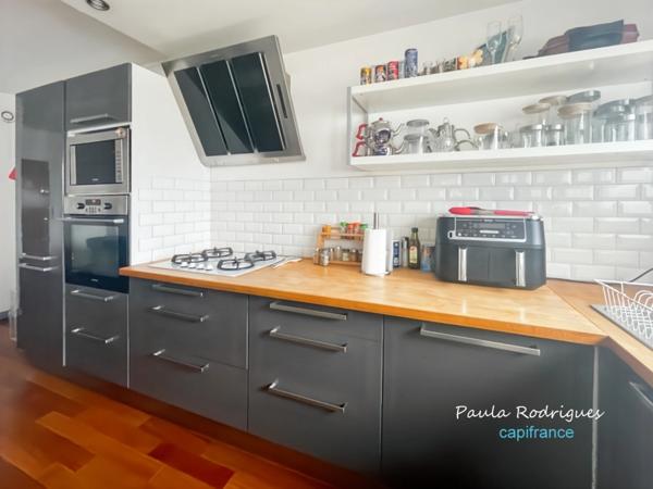 Appartement T3 à vendre, 3 piéces avec balcon, parking, cave à PLAISIR (78)