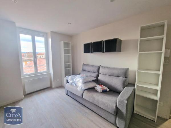 Appartement à louer 1 pièce 17.75m² Roanne (42300)