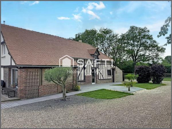 Propriété de 2 maisons indépendantes récemment rénovées, avec un herbage de 6.500 m², et 3 boxes.