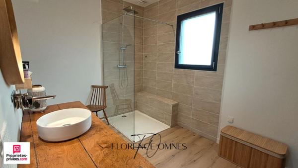 Exceptionnel à RUSTIQUES - Maison contemporaine ossature bois -  140 m2 - 4 chambres