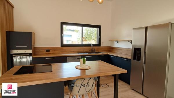 Exceptionnel à RUSTIQUES - Maison contemporaine ossature bois -  140 m2 - 4 chambres