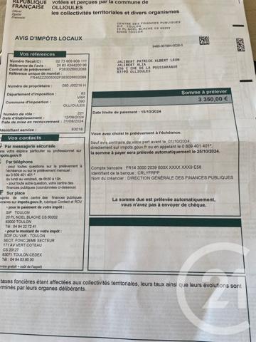 Maison à vendre  10 pièces - 221,26 m2 OLLIOULES - 83