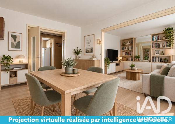 Appartement à vendre 4 pièces 64,59 m² Lyon 8