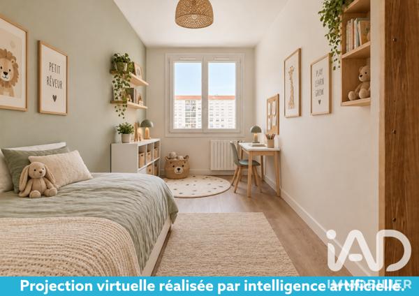 Appartement à vendre 4 pièces 64,59 m² Lyon 8
