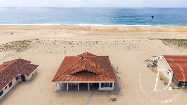 Villa d’exception en 1ère ligne océan – Saint-Girons Plage