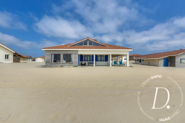 Villa d’exception en 1ère ligne océan – Saint-Girons Plage