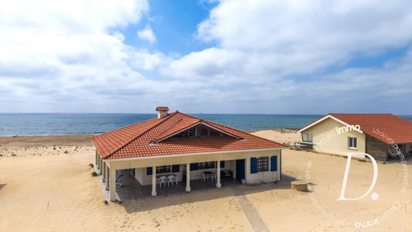 Villa d’exception en 1ère ligne océan – Saint-Girons Plage